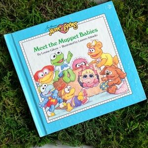 📚3/$30📚 VINTAGE Jim Henson MUPPET BABIES book Meet The Muppet Babies 1980s